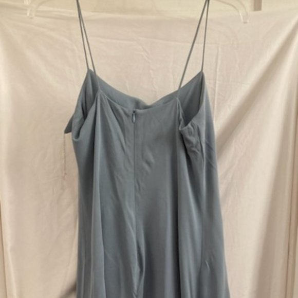 Powder blue after 5 party dress. Size 6. - Picture 3 of 5